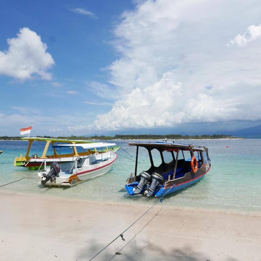 Ferienwohnung Rumah Side Gili Trawangan Exterior foto